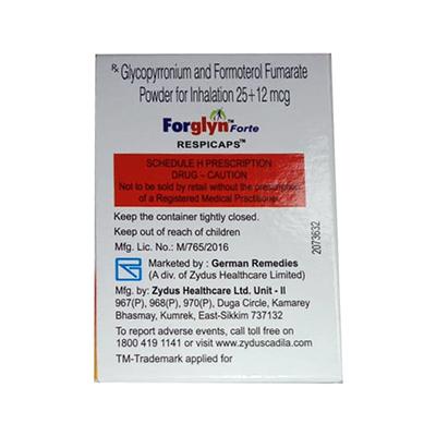 FORGLYN FORTE Respicap 30's - Asthma/COPD-Ast
