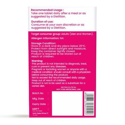 Dr. Morepen Biotin+ Advanced Tablet 60's - Hair & Skin