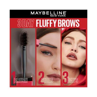 Maybelline Tattoo Brow 3 Day Styling Brow Gel Deep Brown 6ml - Eyebrow Pencils & Enhancers