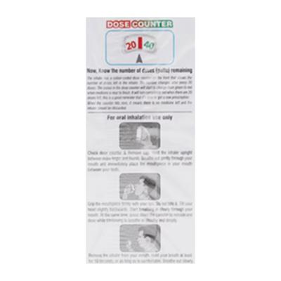 FORMOST 200 CFC FREE WITH DOSE COUNTER 120md Inhaler 7.4g - Asthma/COPD-Ast