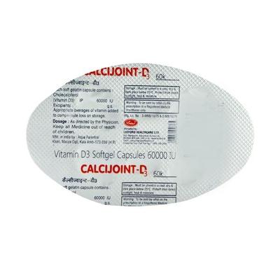 Calcijoint D3 Capsule 4'S - Supplements-Vam