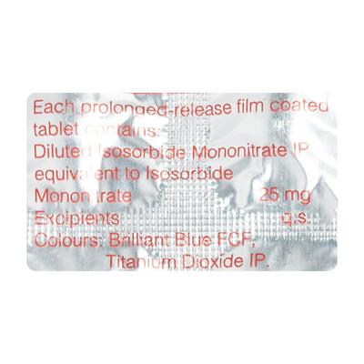 Monotrate OD 25mg Tablet 10'S - Angina