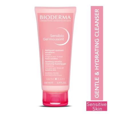 Bioderma Sensibio Gentle Soothing Micellar Cleansing Foaming Gel For Sensitive Skin 100 ml - Scrubs & Exfoliants