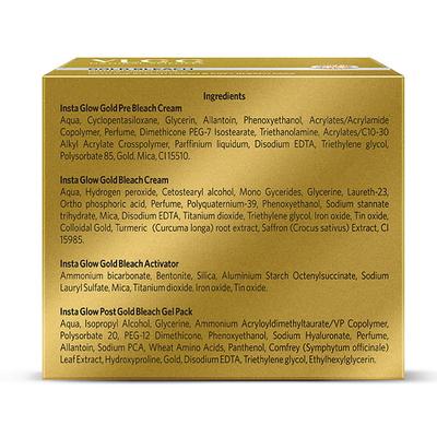 Insta Glow Gold Bleach 60 Gm - Bleach