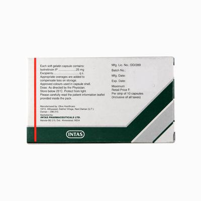 Tretiva 25mg Capsule 10'S - Acne-Acn