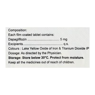 GLUXIT 5 Tablet 10's - Diabetes-Ant