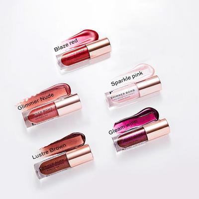 Revolution Shimmer Bomb Glimmer Nude 4.5 ml - Lip Glosses