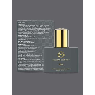 The Man Company Talc EDP for Men 30 ml - Men Perfumes (Edt/Edp)