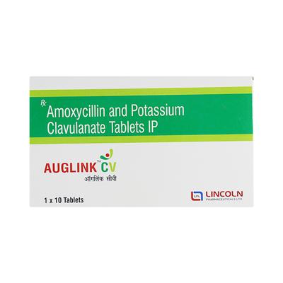 Auglink CV 500/125mg Tablet 10'S - Bacterial Infections-Pen