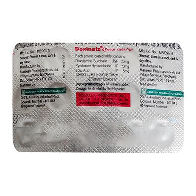 DOXINATE FORTE Tablet 15's - Vomitting/Emesis-Ant