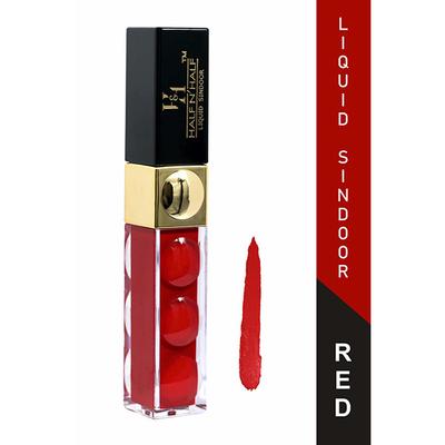 Half N Half Sparkling Liquid Sindoor Water Proof, Red 7 ml - Sindoor