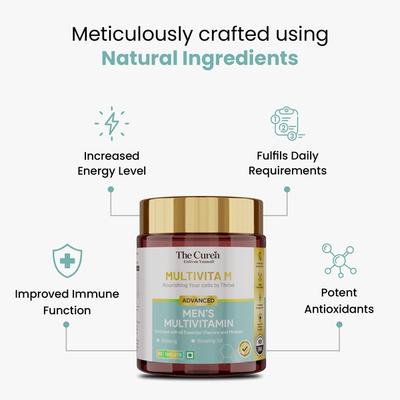 The Curen Multivita M Advanced Men'S Multivitamin Tablet 60's - Multi-Vitamins