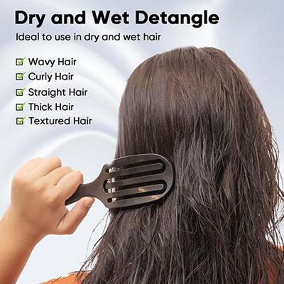 Vega Hair Brush,Vented Detangling Hair Brush for Women and Men, for Quick Blow Drying (DTB-02) 94 gm - Hair Brushes