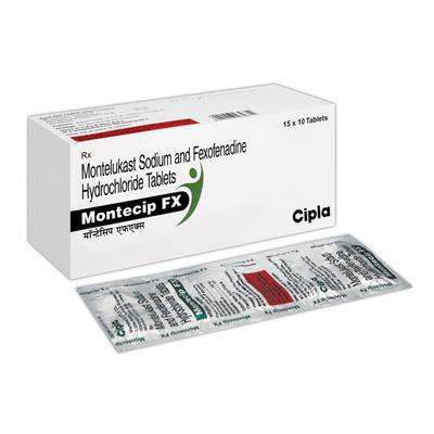 MONTECIP FX Tablet 10's - Allergies-Ant