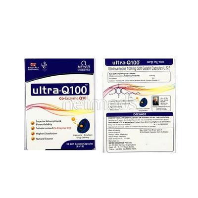 Ultra Q 100mg Capsule 30'S - Supplements-Sup