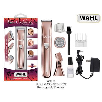 Wahl Facial Trimmer Combo - Rose Gold - Hair Removal Accessories