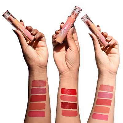 Swiss Beauty Select Turn On Glaze Liquid Lipstick, Vinyl-Like-Shine Spiced Brick 3 ml - Liquid Lipsticks