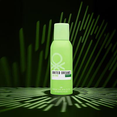 United Colors Of Benetton United Dreams Live Free Deodorant 150 ml - Deodorants/Roll-Ons