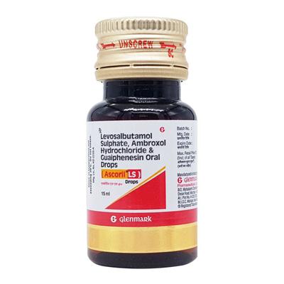 Ascoril LS Drops 15ml - Cough And Cold-Cou