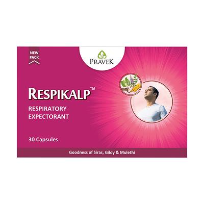Pravek Respikalp Capsules 30's - Speciality Medicines