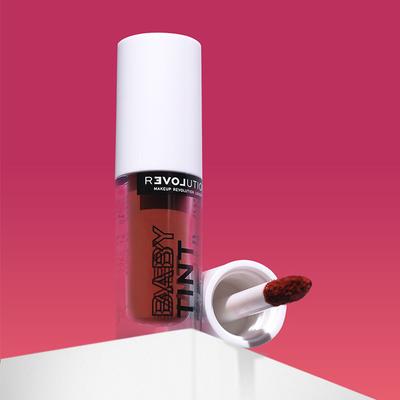 Revolution Relove Baby Tint Rose Lip & Cheek Tint - Rose 1.4 ml - Lip Stains & Tints