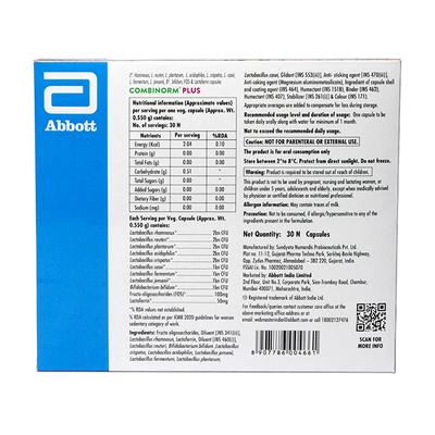 COMBINORM PLUS Capsule 2x15's - Diarrhoea-Ant