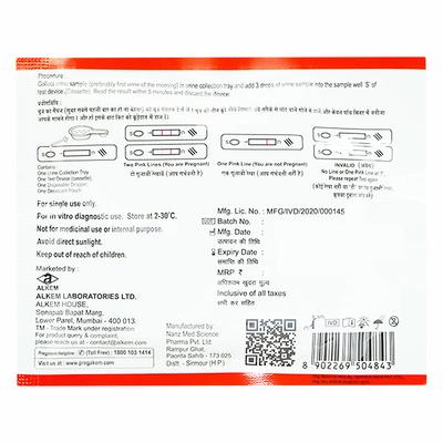 PREGAKEM Kit 1's - Pregnancy Testing Kit