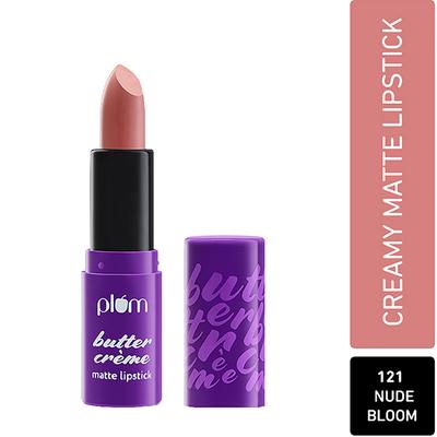 Plum Butter Creme Matte Lipstick 121 Nude Bloom 1's - Lipsticks