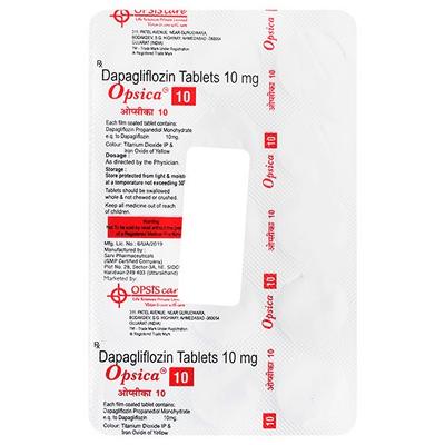 OPSICA 10 Tablet 15's - Diabetes-Ant