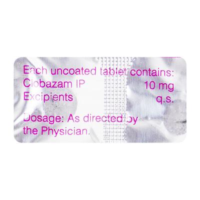 Lobazam MD 10mg Tablet 10'S - Anxiety-Anx