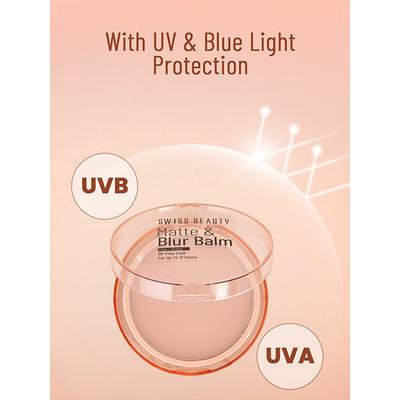 Swiss Beauty Matte & Blur Balmprep + Prime 8 gm - Lip Balms