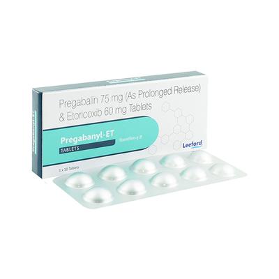 PREGABANYL ET Tablet 10's - Epilepsy/Convulsion-Dru