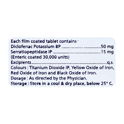 EVOZEN D Tablet 10's - Pain relief-Nsa