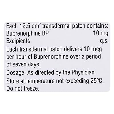 ZUPRINOR 10 Transdermal Patch 1's - Pain relief-Ana