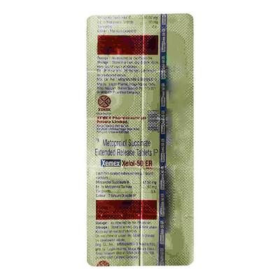 XELOL 50 ER Tablet 10's - Hypertension-Bet