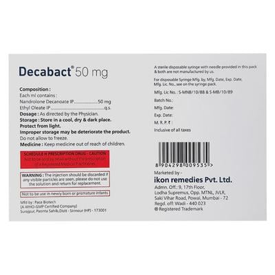 DECABACT 50mg Injection 1ml - Hormonal Therapy-Ana