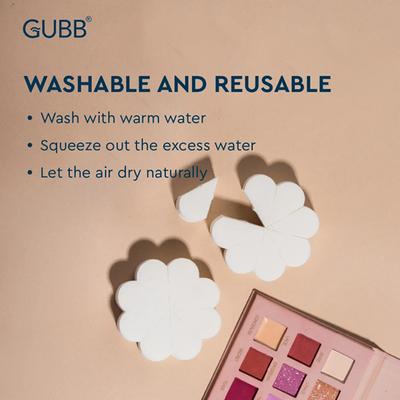 Gubb Makeup Wedges, Latex Free 8's - Sponges & Applicators