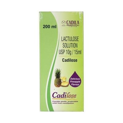 Cadilose DELICIOUS PINEAPPLE FLAVOUR Solution 200ml - Constipation-Lax