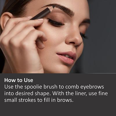 Swiss Beauty Eyebrow Definer Pencil With Spoolie, Shade - Chestnut 1.5 gm - Eyebrow Pencils & Enhancers