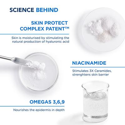 Bioderma Atoderm Creme Ultra-Nourishing Moisturiser with Hyaluronic Acid & Ceramides - Pump Bottle 200 ml - Face Moisturizers