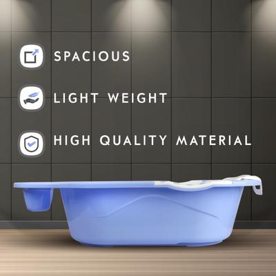 R for Rabbit Kiddie Kingdom Splash With Sling Bath Tub - Purple 1's - Bathing Essentials