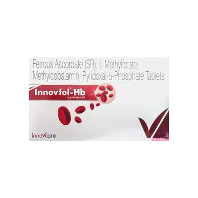 INNOVFOL HB NEW Tablet 10's - Anaemia-VMA