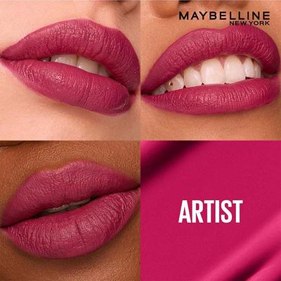 Maybelline New York Super Stay Matte Ink Liquid Lipstick, 120 Artist 5ml - Lipsticks
