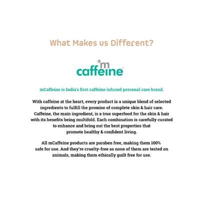 mCaffeine Complete Cappuccino Coffee Routine for Acne Control with Vitamin E m 300 gm - Scrubs & Exfoliants