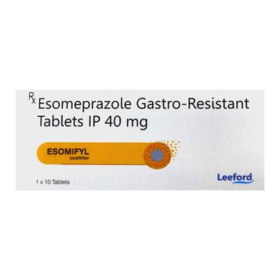 ESOMIFYL Tablet 10's - Ulcer/Reflux/Flatulence-Aaa