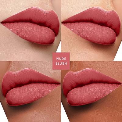 Lakme Unreal 3D Slim Bullet, Matte Finish, Nude Blush, 3.6gm - Lipsticks