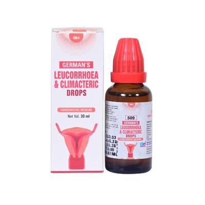 German's Leucorrhoea & Climacteric Drops 30 ml - Homeopathic Drops