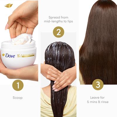 Dove Peptide Bond Strength Hair Treatment Mask 300 ml - Hair Masks & Packs