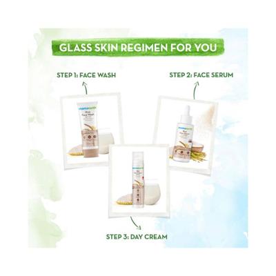 Mamaearth Rice Face Wash with Rice Water & Niacinamide for Glass Skin B3+ 100ml - Face Wash & Cleansers