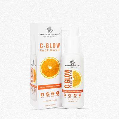 Bella Vita Organic Vitamin C - Glow Natural Face Wash 225 ml - Face Wash & Cleansers